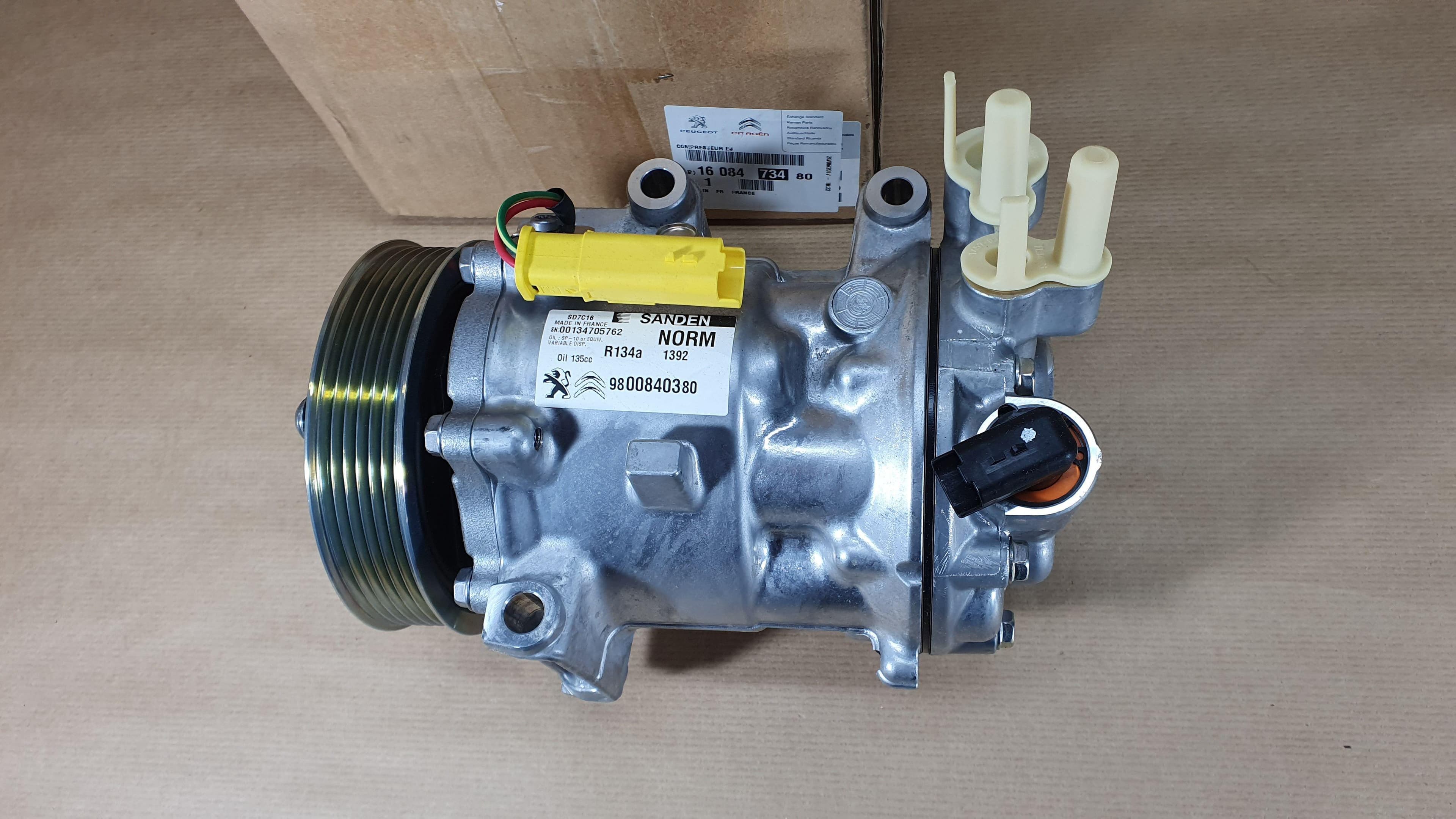 Ac-kompressor från Autofrance