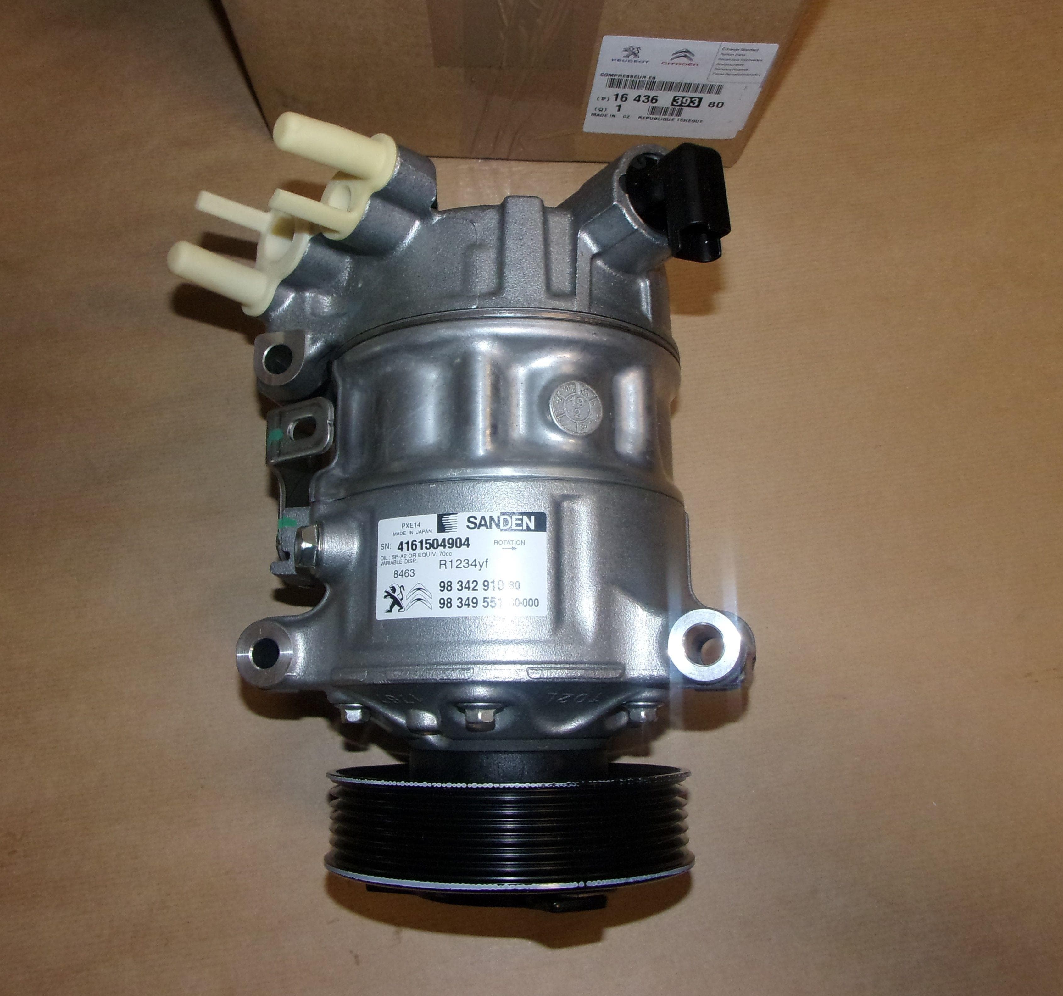 Ac-kompressor - Citroën Berlingo III från Autofrance