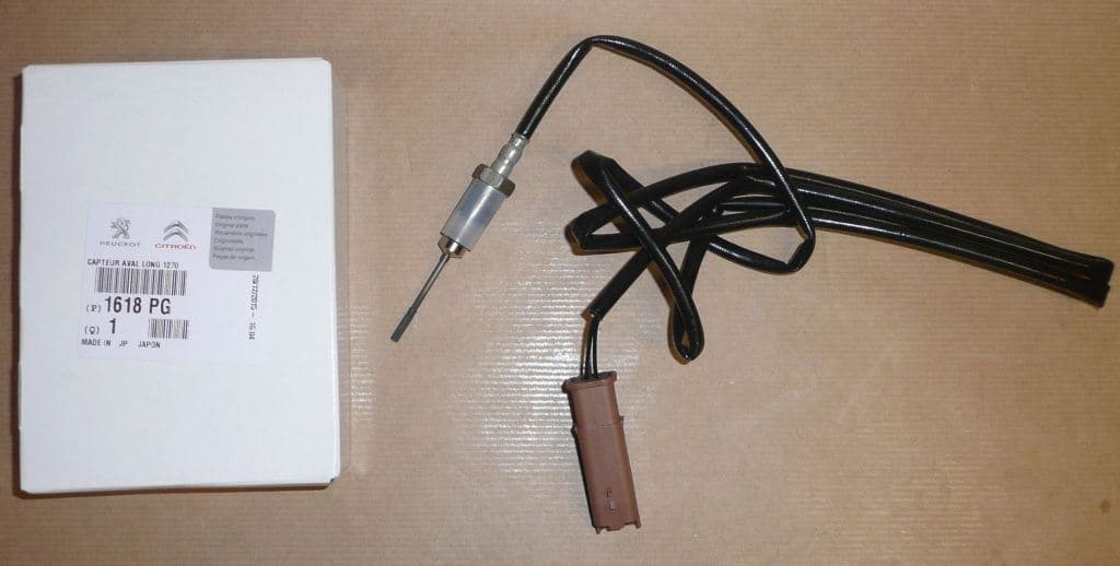 Avgastemperaturgivare - Citroën C4/C5, Peugeot 307 2.0HDI