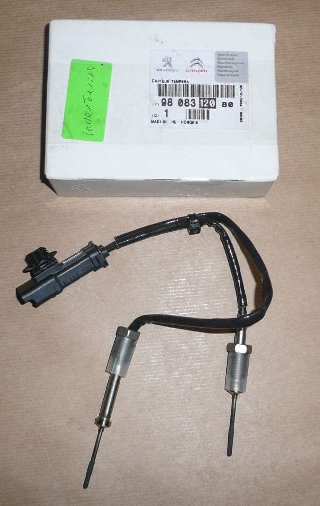 Avgastemperaturgivare - Citroën C4 II, Peugeot 308 1.6HDI