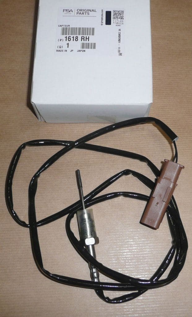 Avgastemperaturgivare - Citroën C5 III/P508 2.2HDI från Autofrance