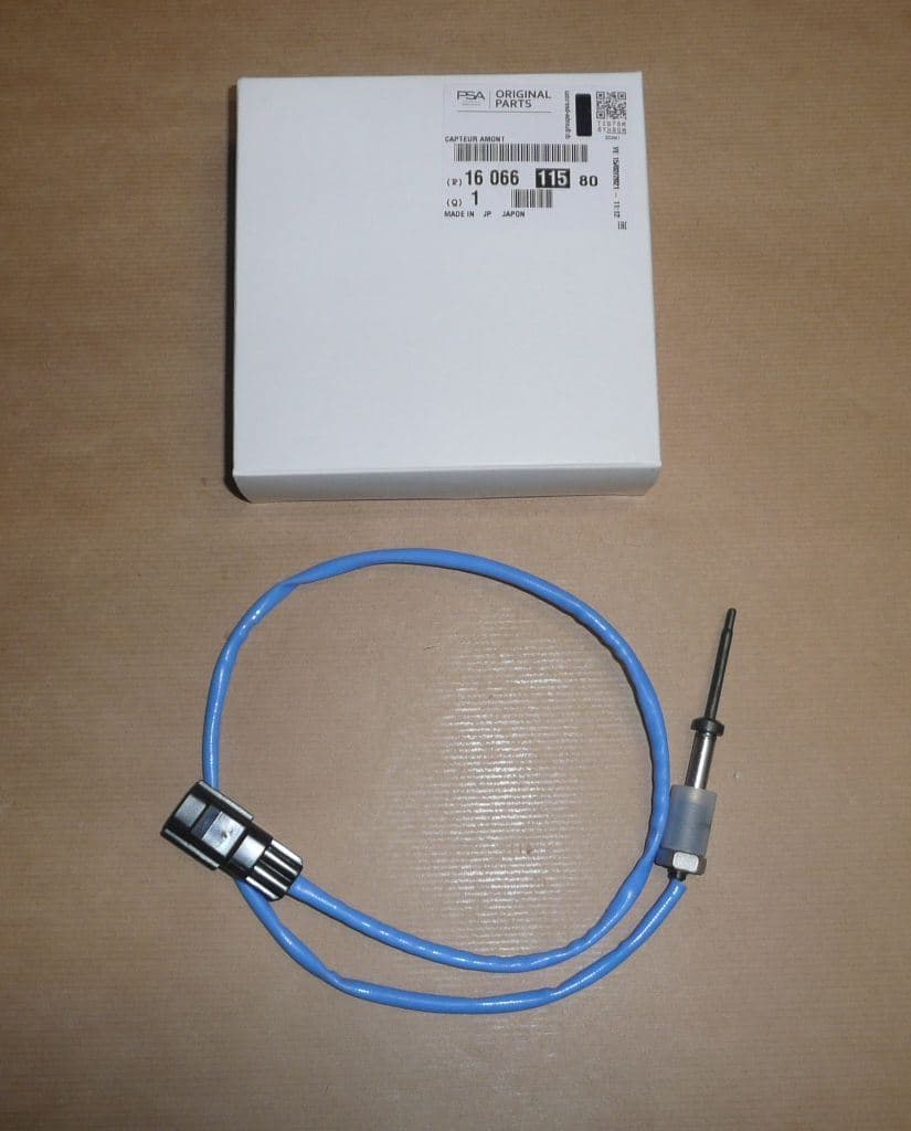 Avgastemperaturgivare - Citroën Jumper III 2.2HDI från Autofrance