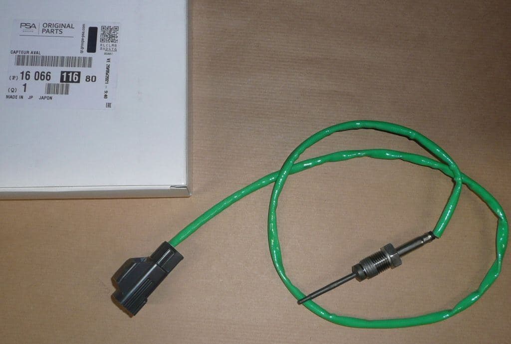 Avgastemperaturgivare - Citroën Jumper III 2.2HDI från Autofrance