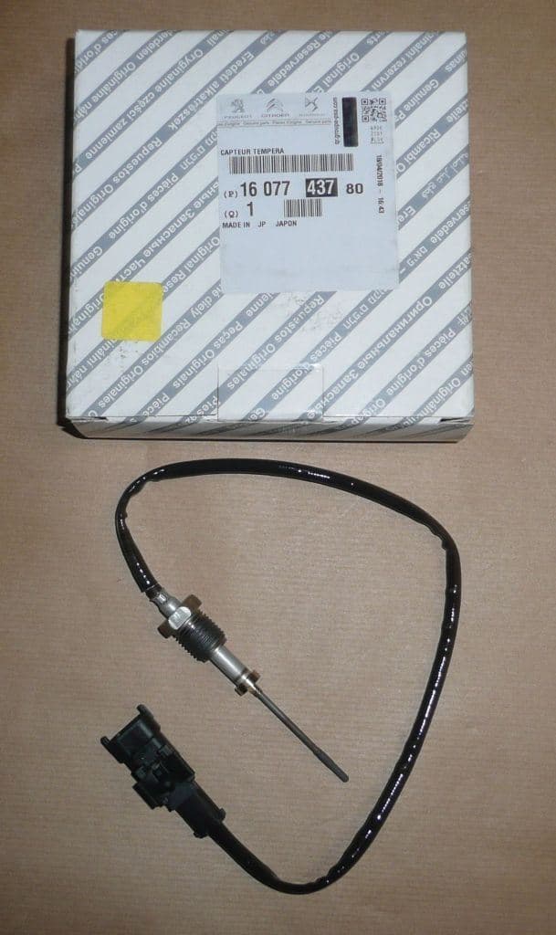 Avgastemperaturgivare - Citroën Jumper III 3.0HDI