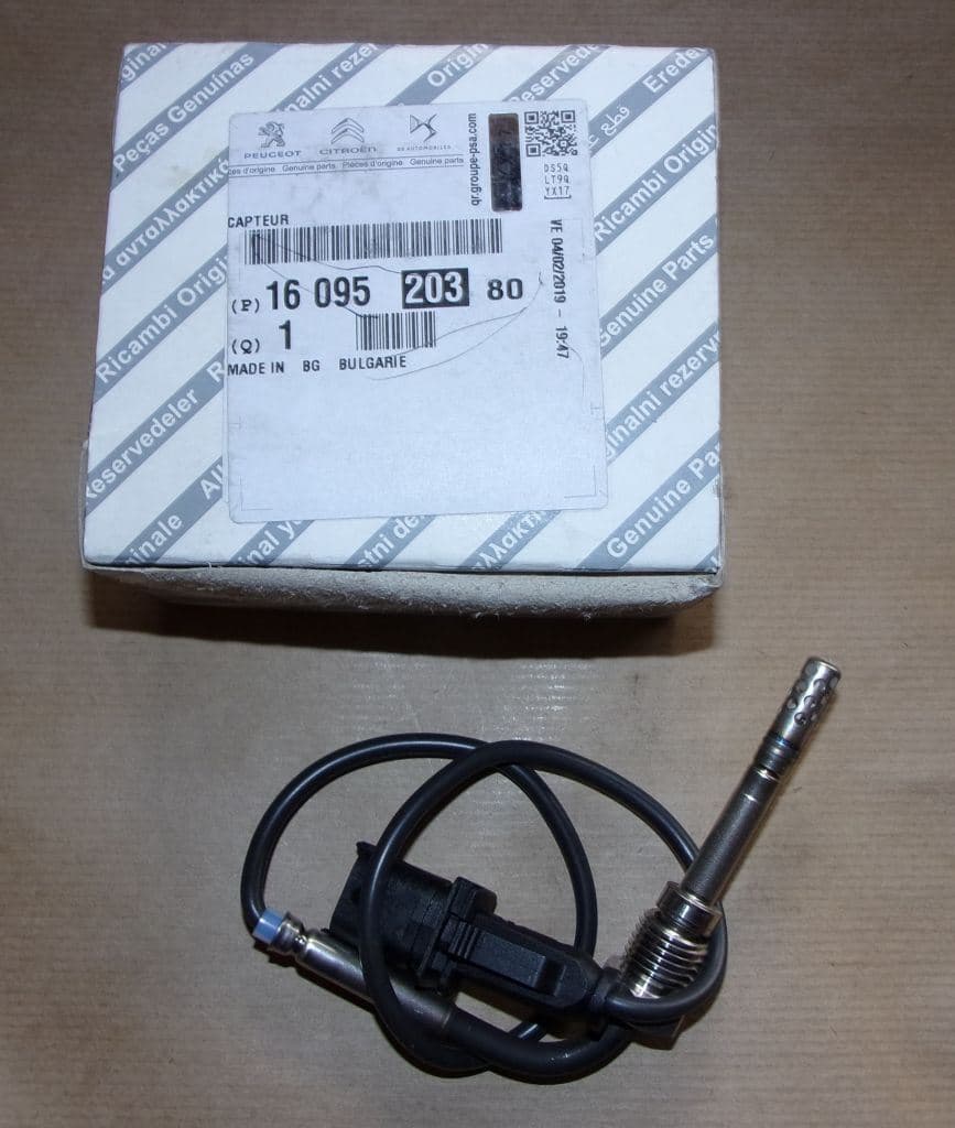 Avgastemperaturgivare - Citroën Jumper III 3.0HDI