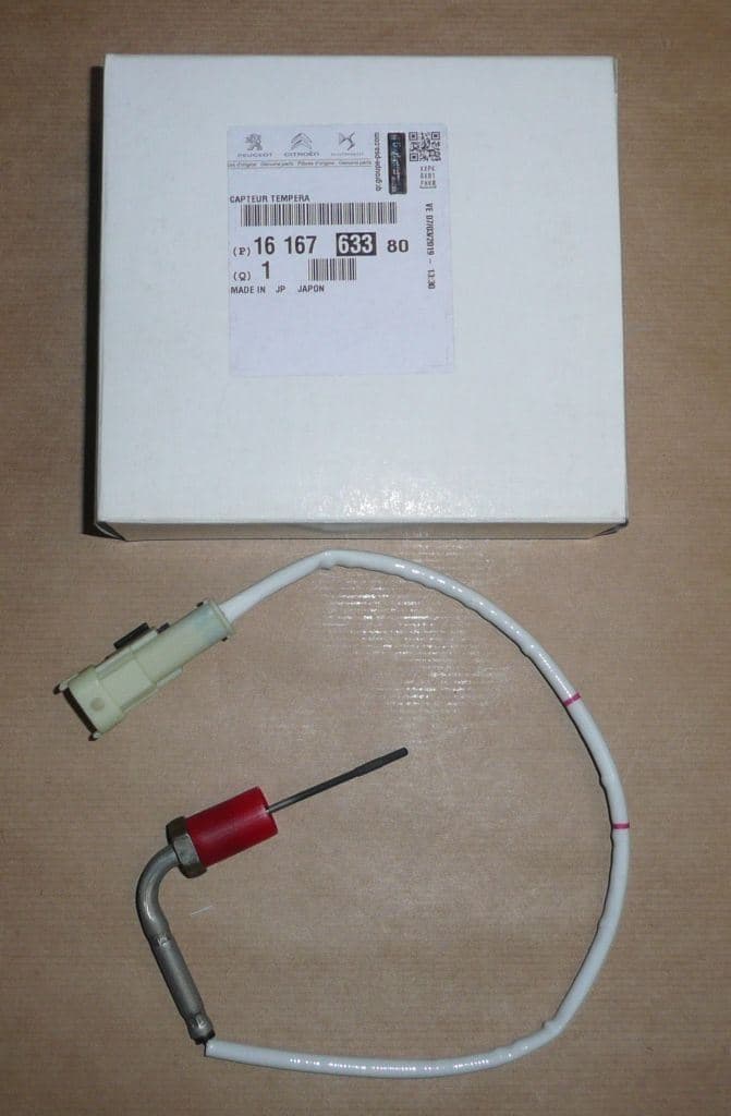 Avgastemperaturgivare - Citroën Jumper III 3.0HDI