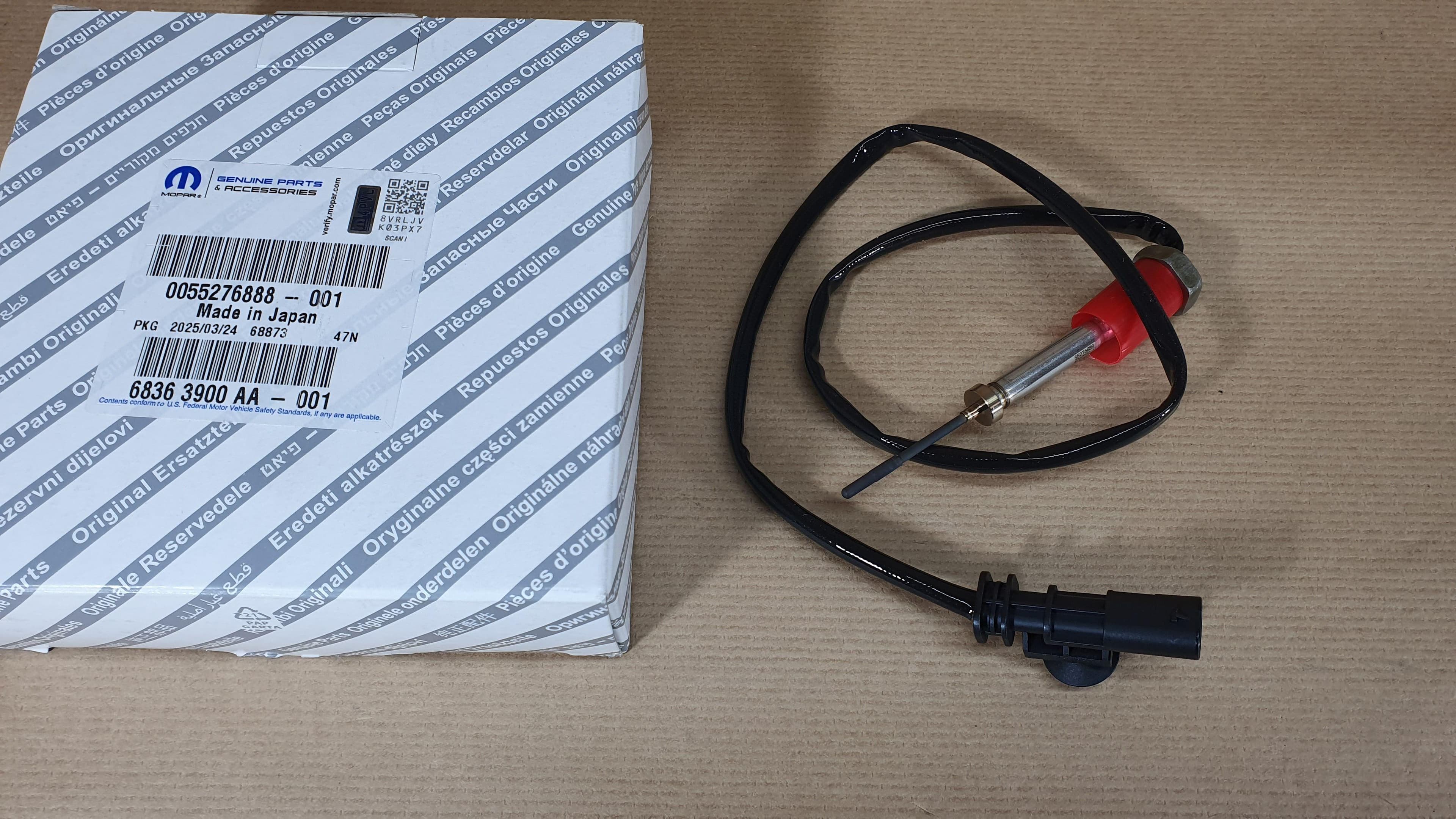 Avgastemperaturgivare - Fiat Tipo 1.3, 2015> från Autofrance