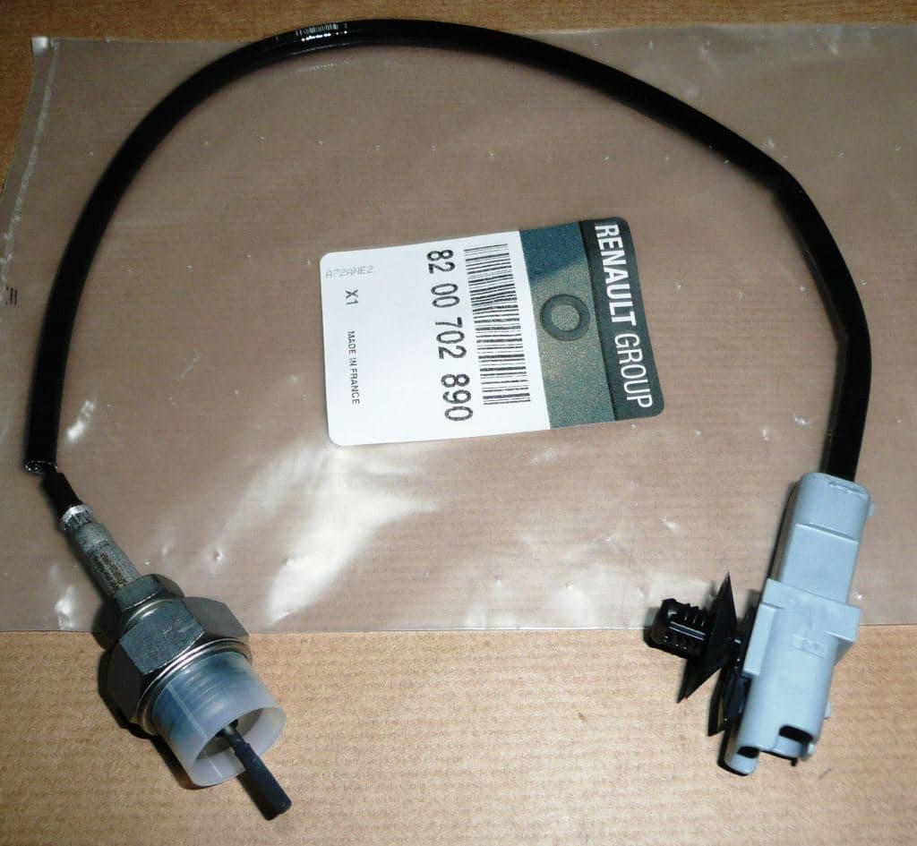 Avgastemperaturgivare - Renault Espace IV 2.0DCI från Autofrance