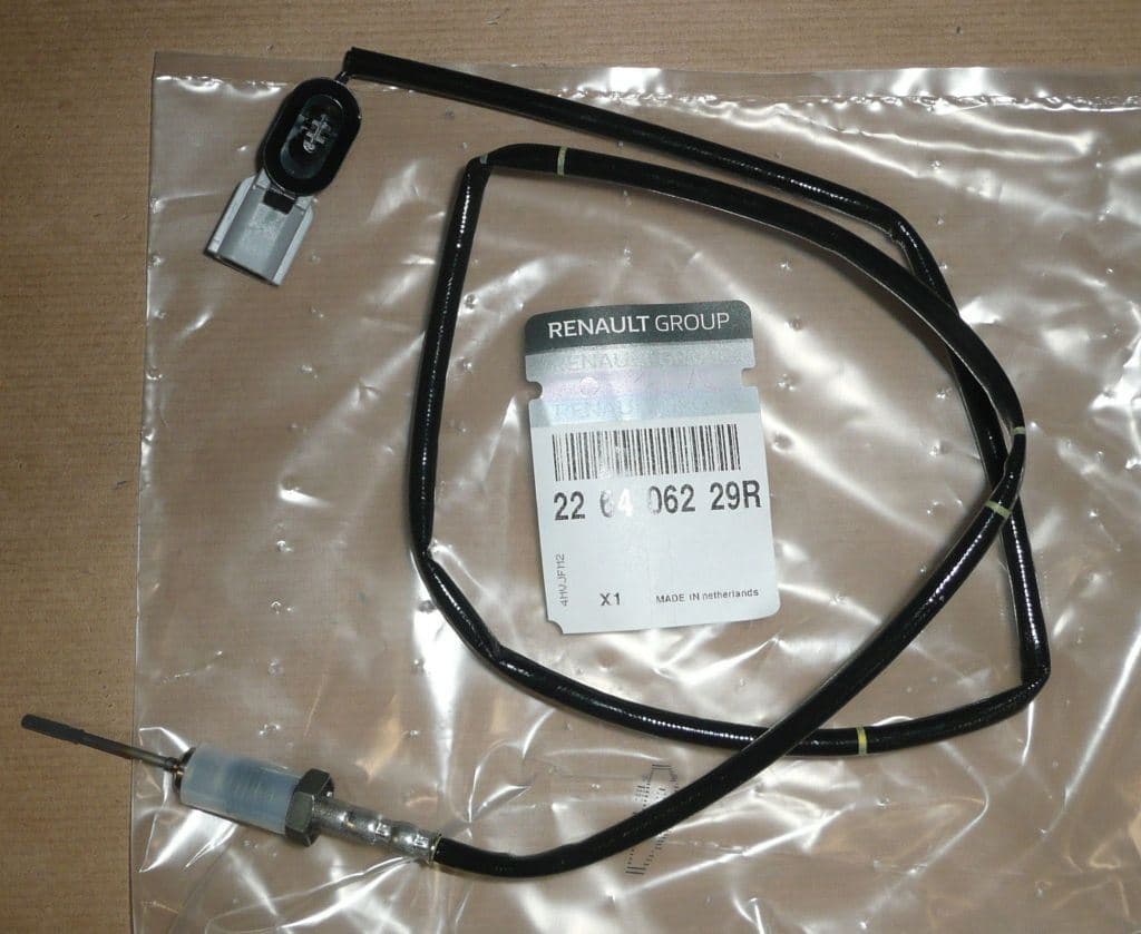 Avgastemperaturgivare - Renault Megane III 1.6DCI från Autofrance