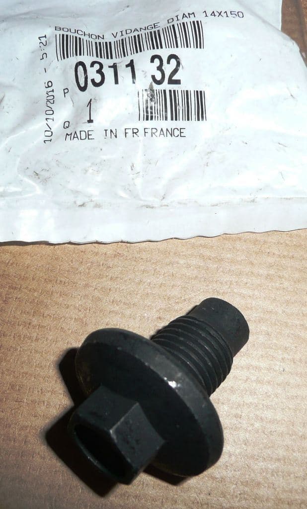 Avtappningsplugg Olja - Citroën Jumper III/Boxer III från Autofrance