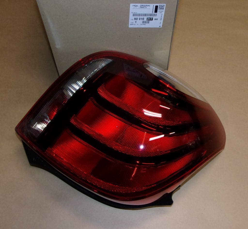 Bakljus - Peugeot 108 vänster