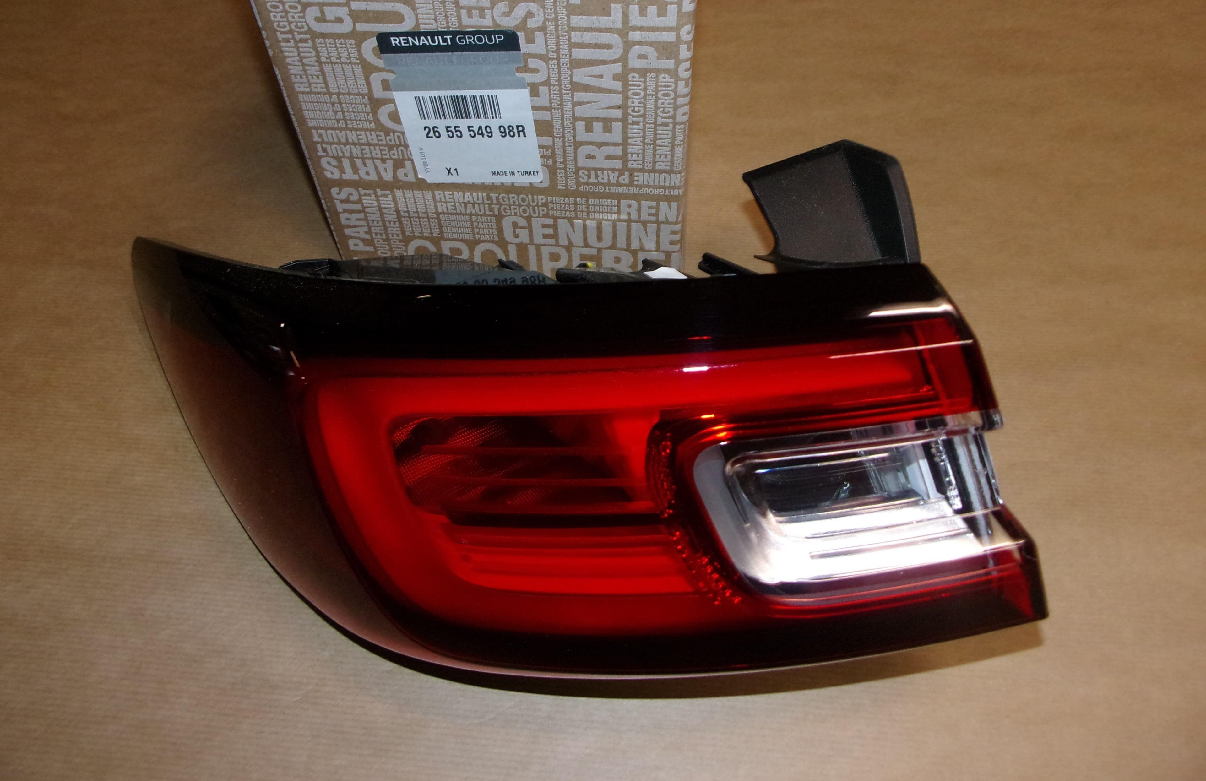 Bakljus - Renault Clio IV vänster