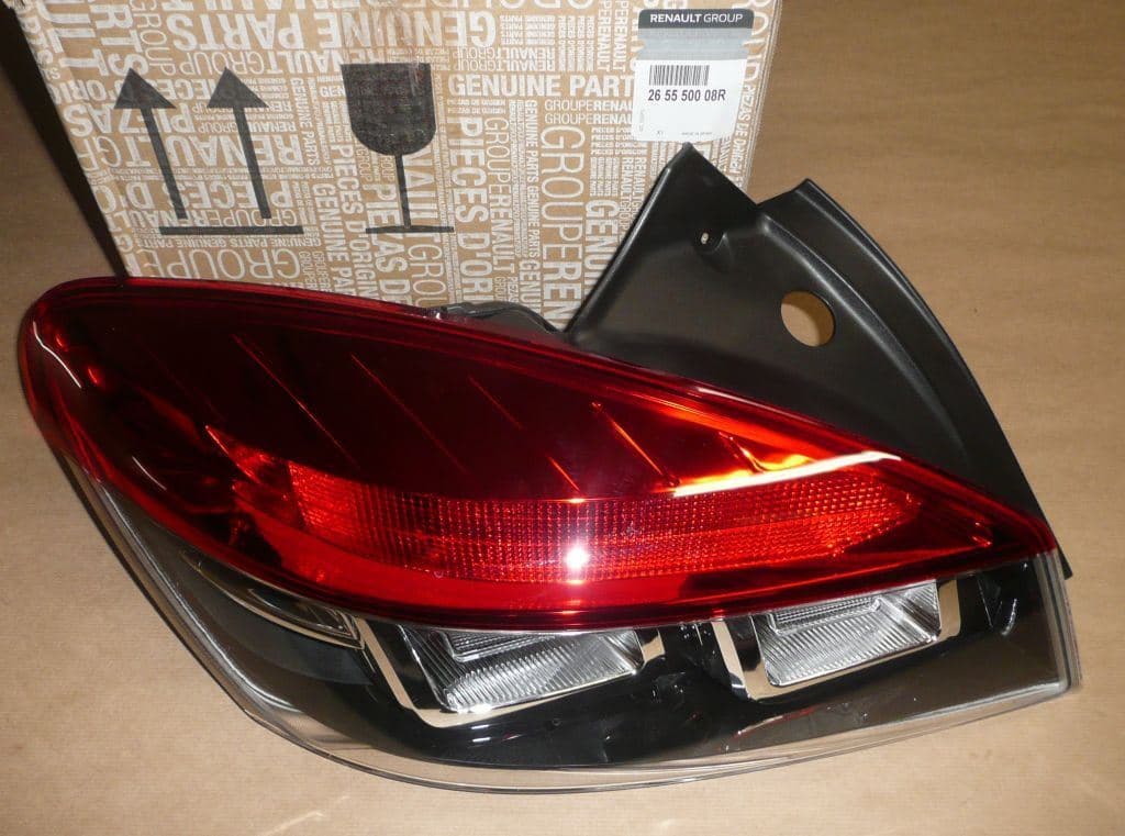 Bakljus - Renault Megane III vänster