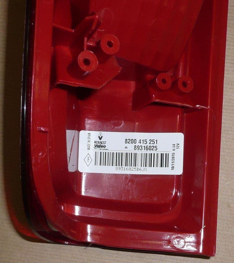 Bakljus - Renault Trafic II höger övre från Autofrance - bild 3