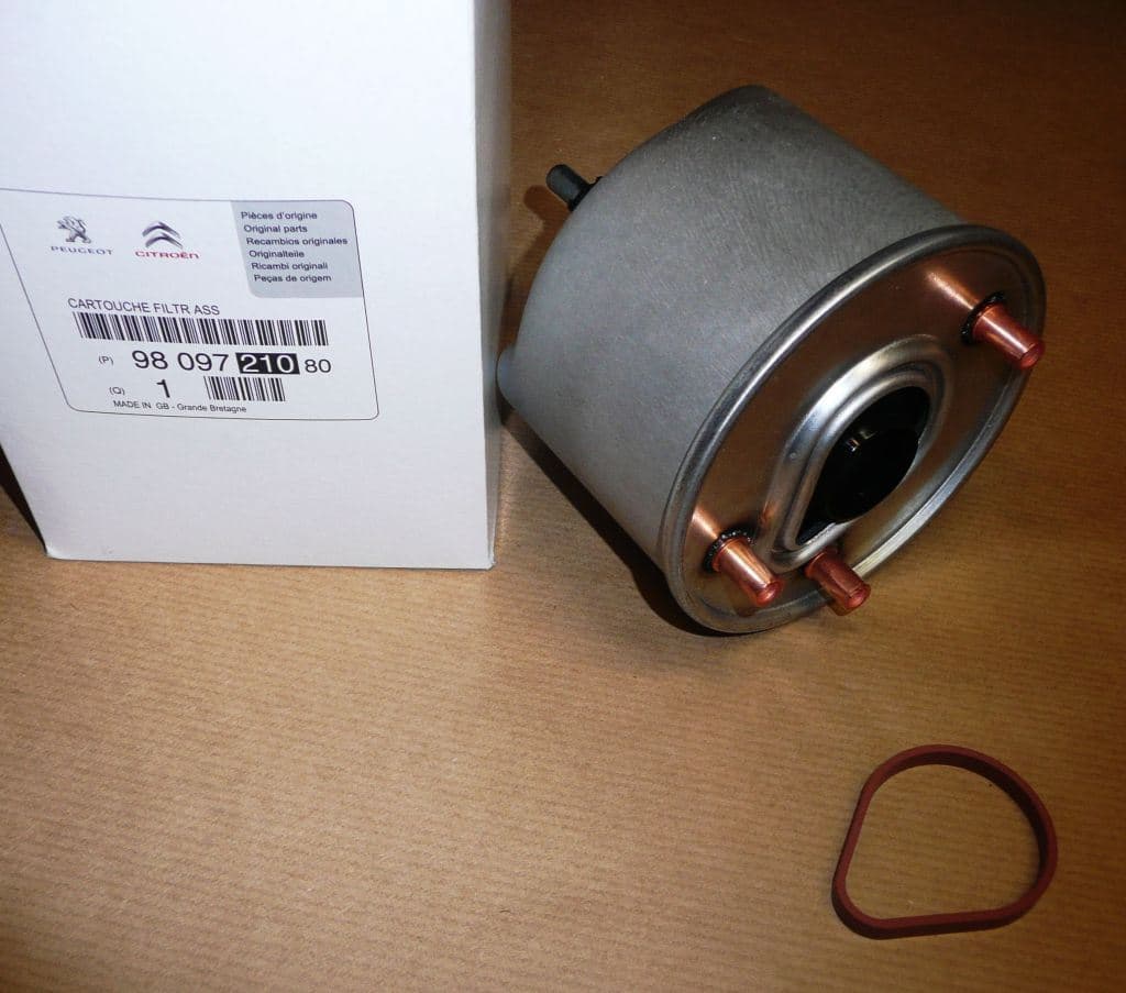 Bränslefilter - Citroën C3 II/C5 III/P301/308 1.6HDI från Autofrance
