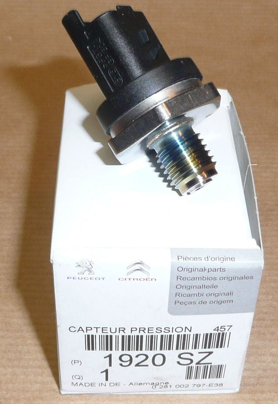 Bränsletryckgivare - Citroën Berlingo/C5 2.0HDI från Autofrance