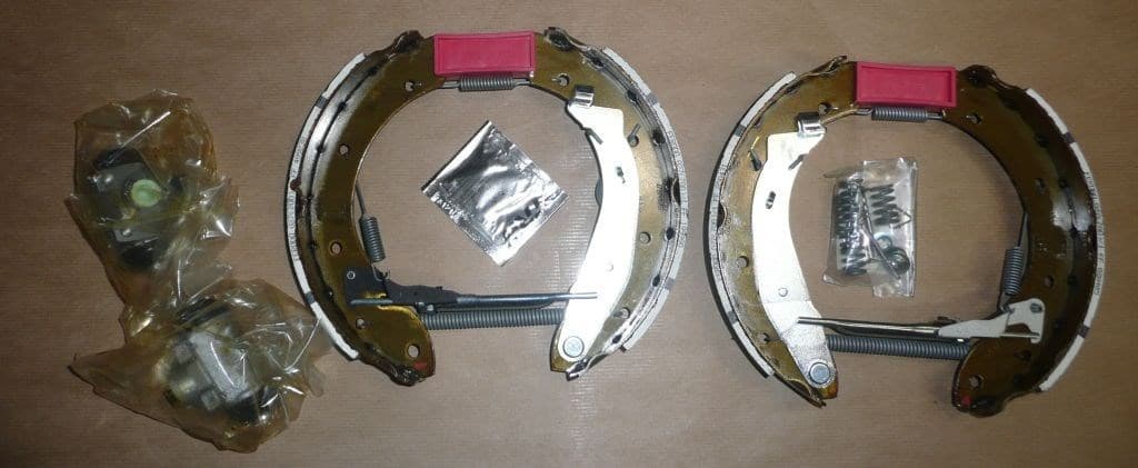 Bromsbackar - Citroën Berlingo II, Peugeot Partner II från Autofrance - bild 2