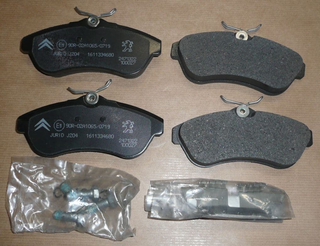 Bromsbelägg - Citroën C2/C3/C3 II fram 1.6 16V från Autofrance - bild 2