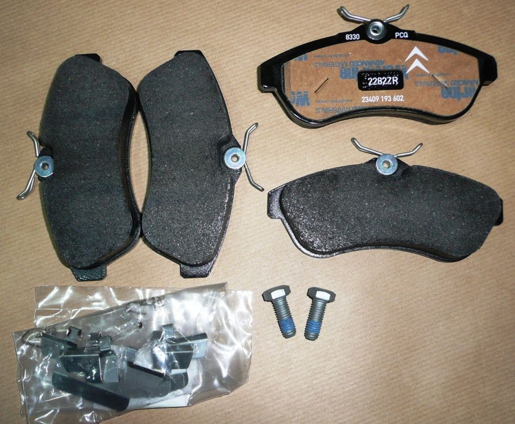 Bromsbelägg - Citroën C2/C3, Fram från Autofrance - bild 2