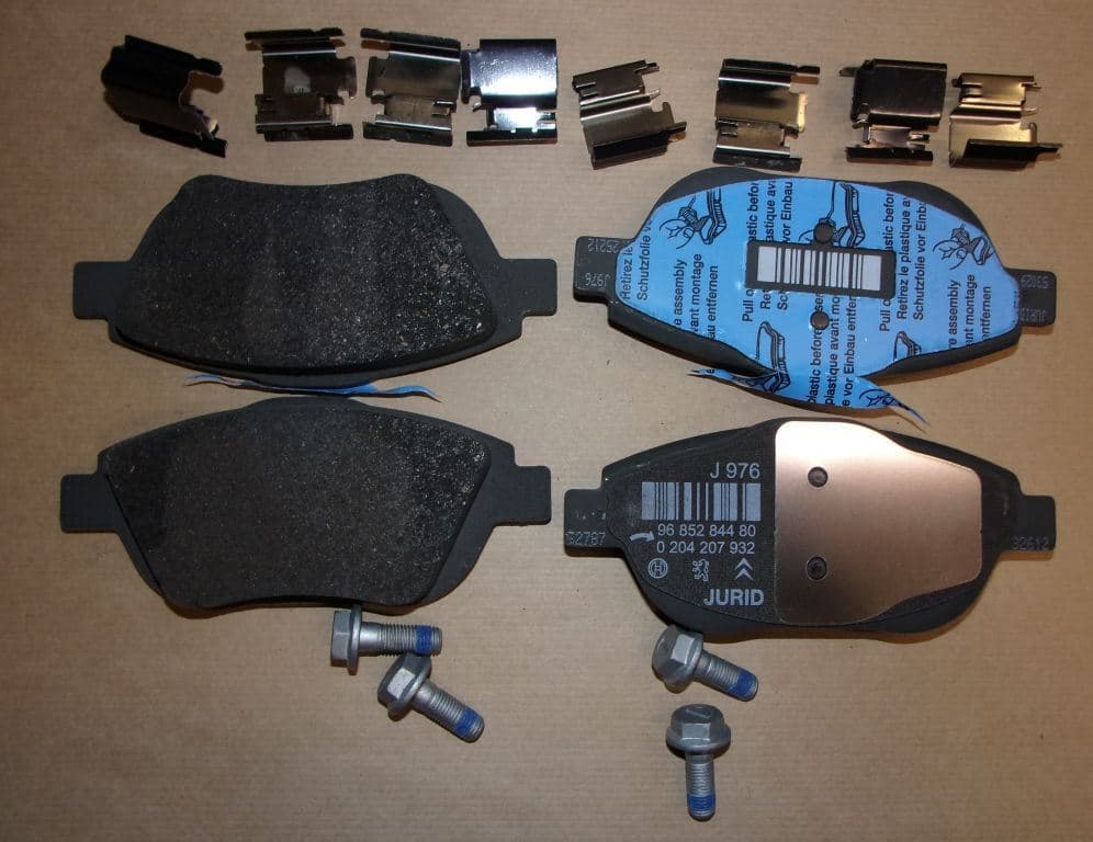 Bromsbelägg - Citroën C3 II/Ds3 >10.11, Fram från Autofrance - bild 2