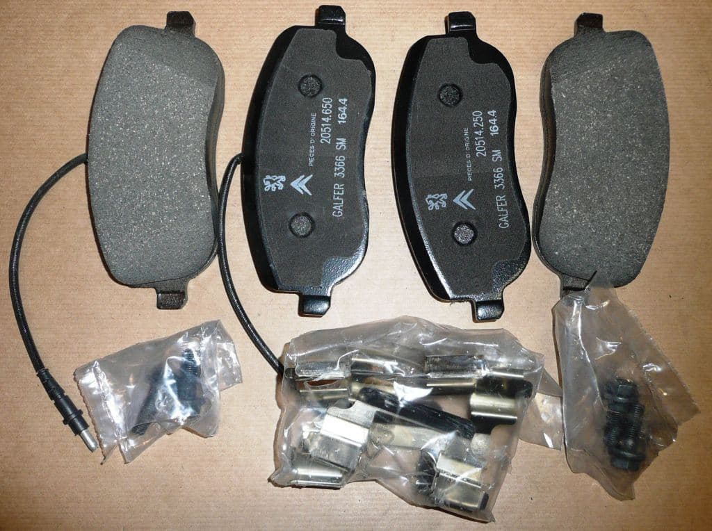 Bromsbelägg - Citroën C8/Jumpy P 807/Expert, Fram från Autofrance - bild 2