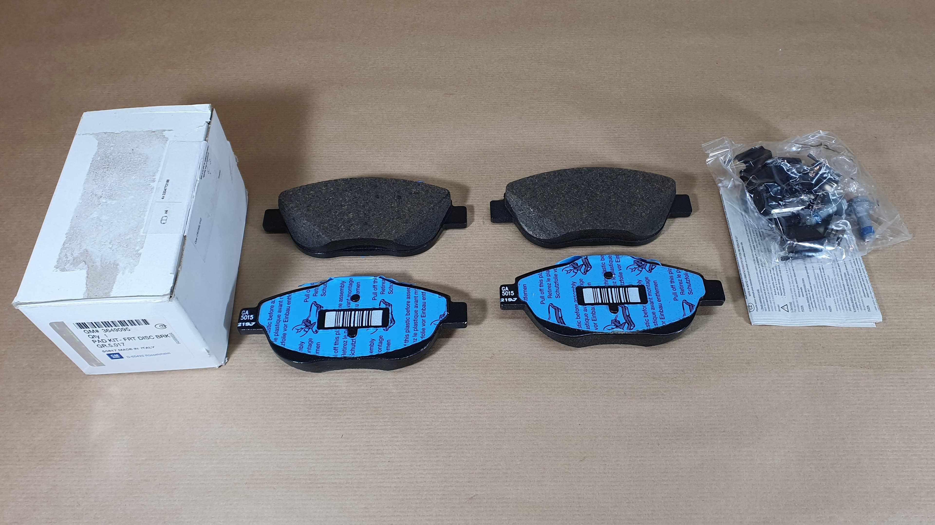 Bromsbelägg - Opel Crossland X, Fram från Autofrance