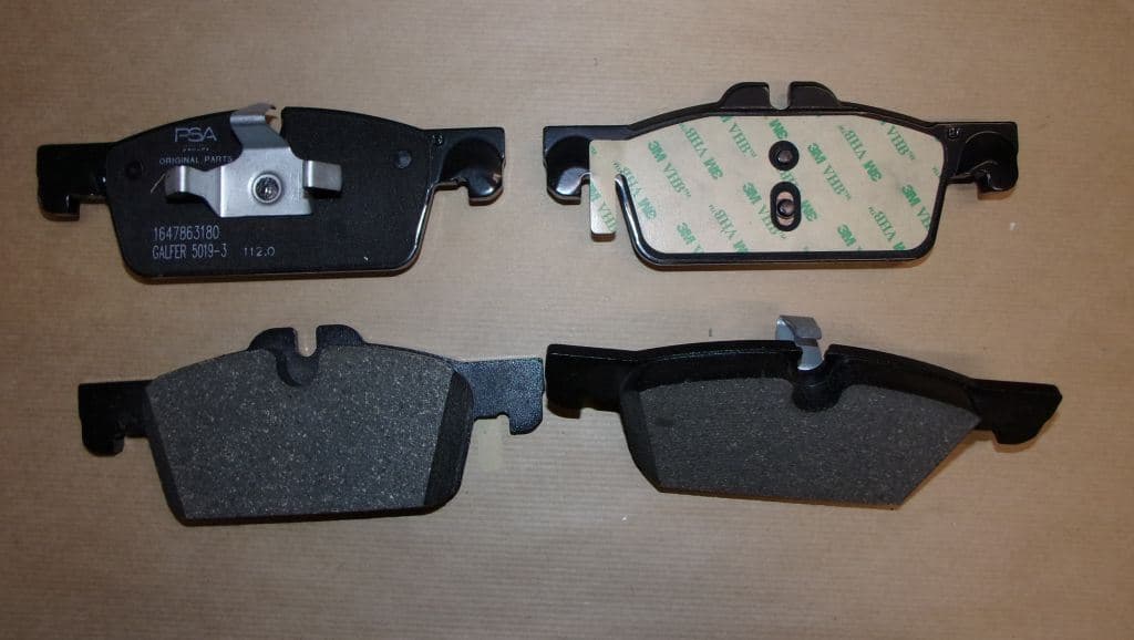 Bromsbelägg - P 508 1.6VTI/THP/HDI 10>Fram från Autofrance - bild 2