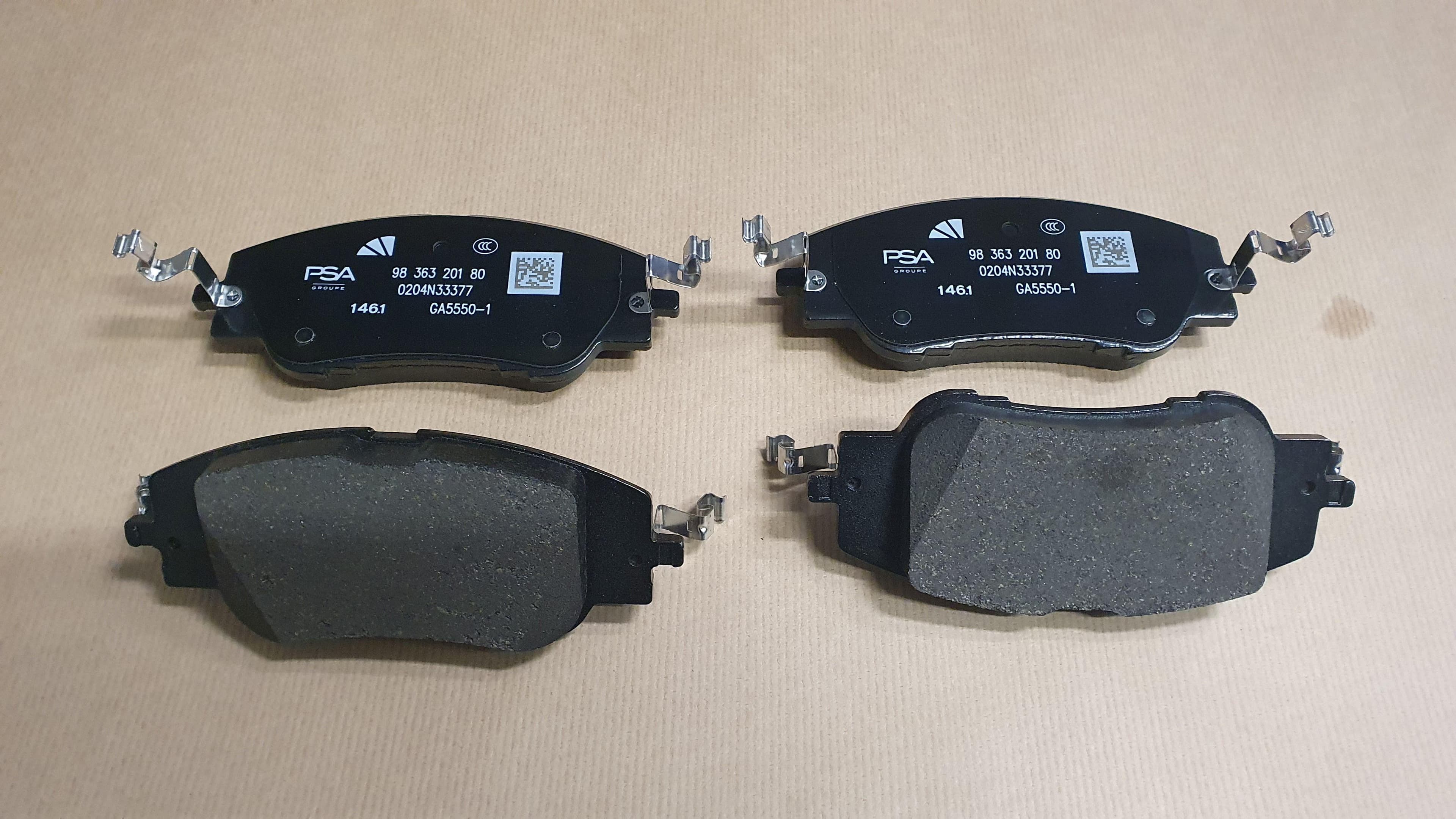 Bromsbelägg - Peugeot 208 II/2008 II, Fram från Autofrance - bild 2