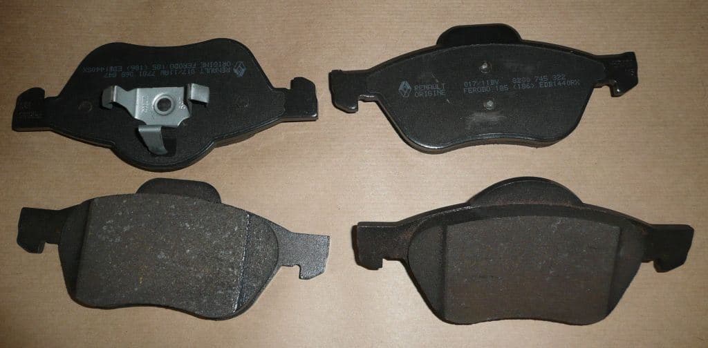 Bromsbelägg - Renault Clio III/Logan II, Fram från Autofrance - bild 2