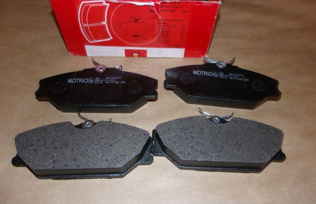 Bromsbelägg - Renault Laguna/Megane/Scenic, Fram från Autofrance
