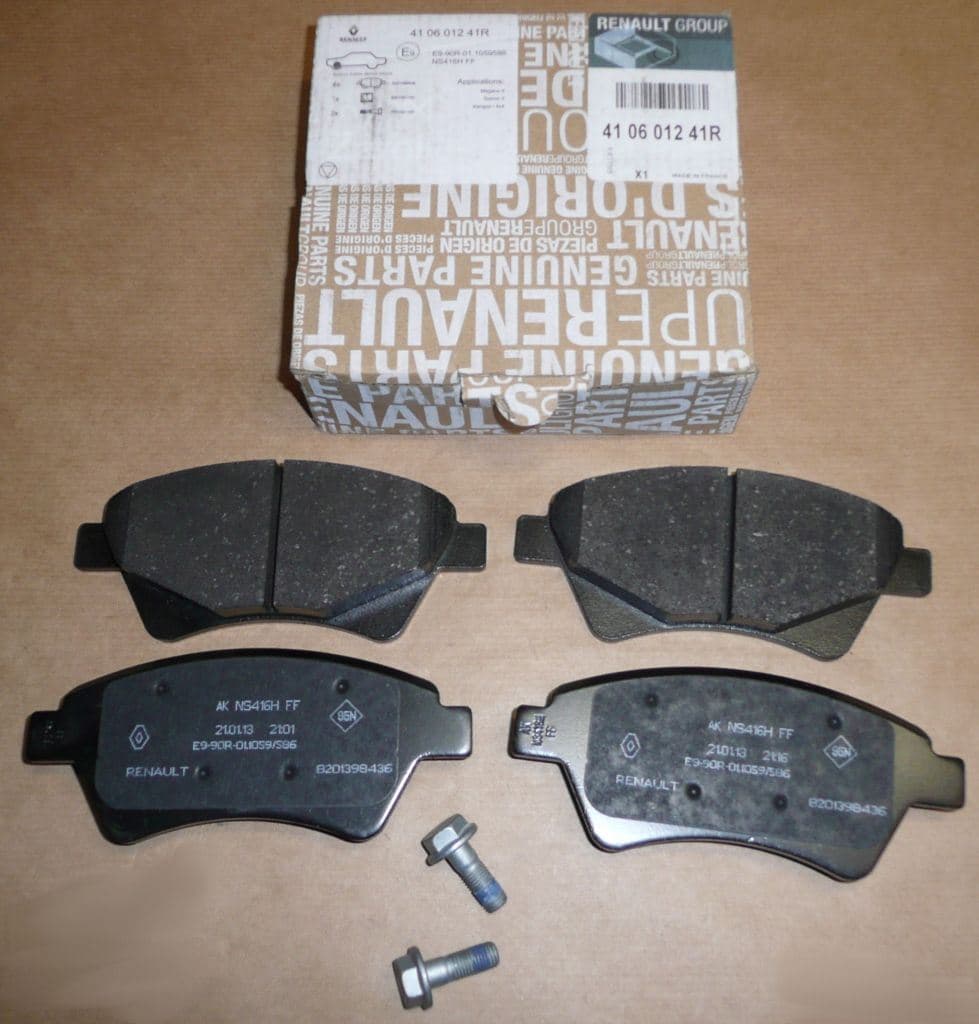Bromsbelägg - Renault Megane 1.5DCI/1.6 16V, Fram från Autofrance