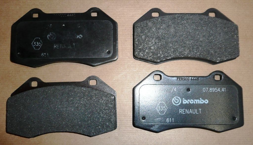 Bromsbelägg - Renault Megane II/Clio III Rs, Fram från Autofrance - bild 2