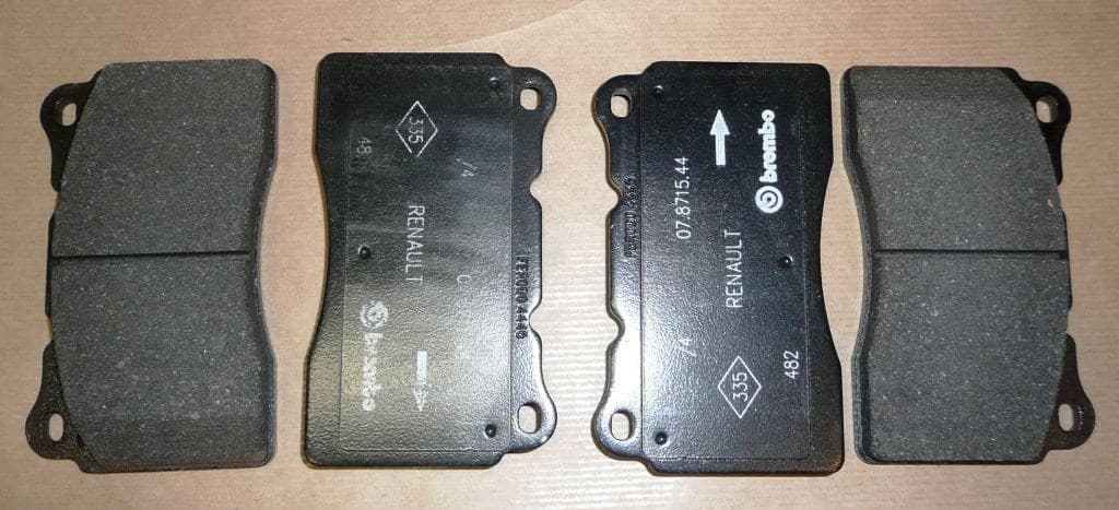 Bromsbelägg - Renault Megane III Rs, Fram från Autofrance - bild 2