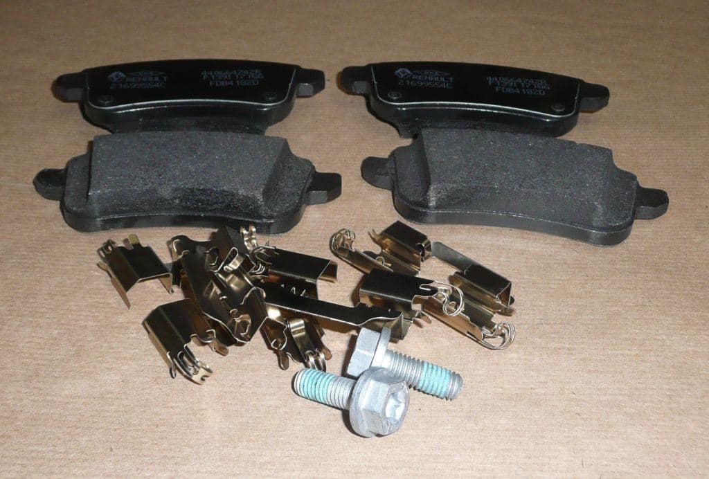 Bromsbelägg - Renault Megane III/Scenic III, Bak från Autofrance - bild 3