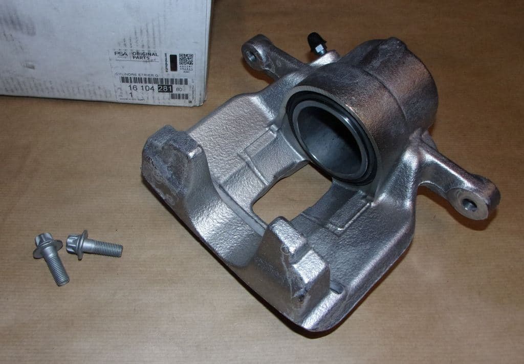 Bromsok - Peugeot 308 II fram, Vänster