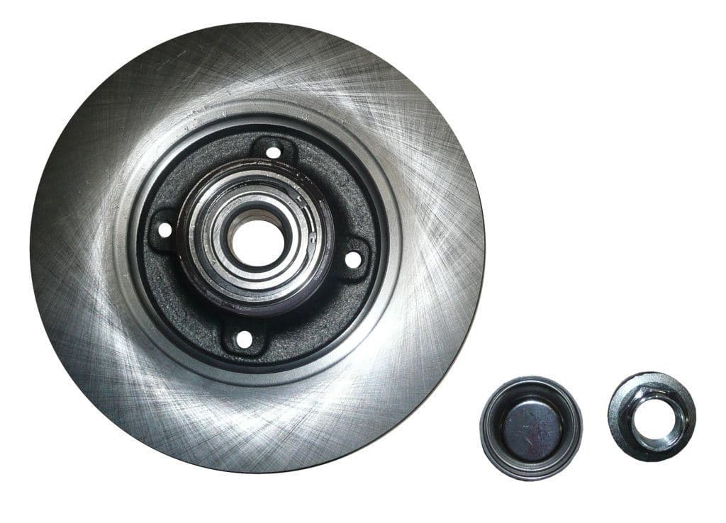 Bromsskiva - Citroën C3/C4/Ds3/P207/307, Bak från Autofrance