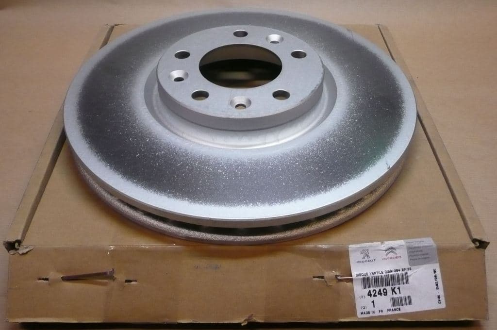 Bromsskiva - Citroën C5 P 308/407/508, Fram från Autofrance - bild 2