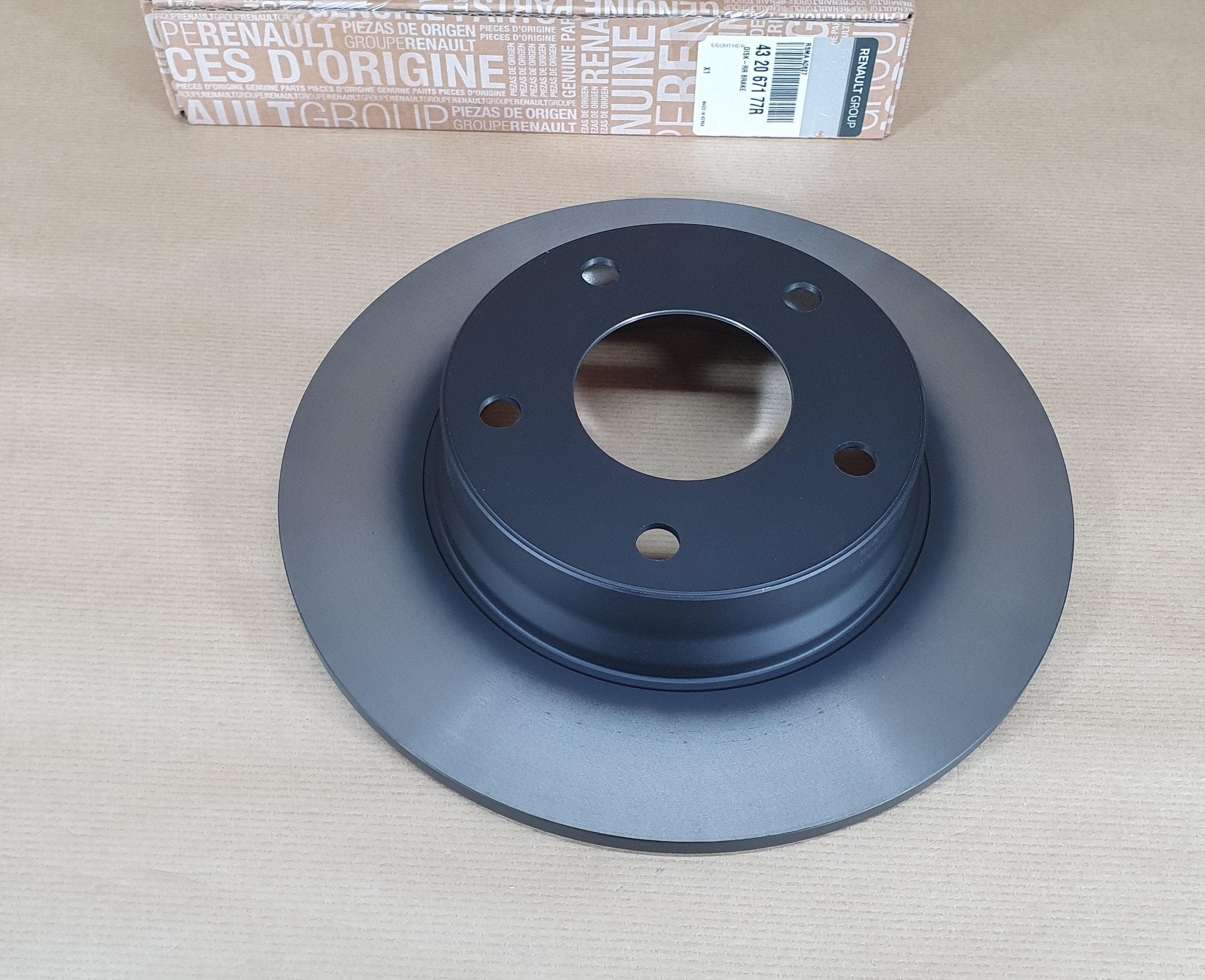 Bromsskiva - Renault Arkana 1.3TCE, Bak