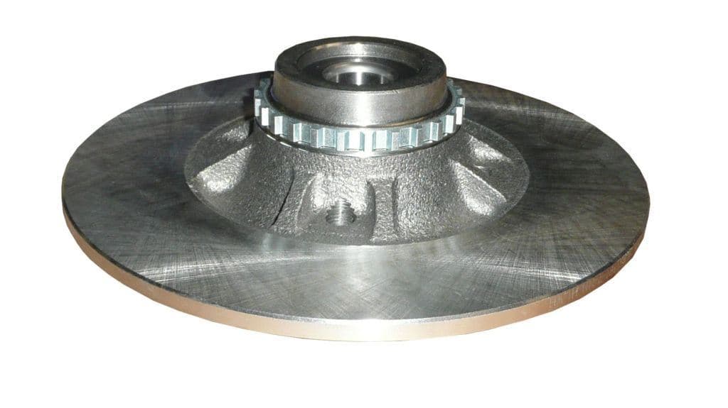 Bromsskiva - Renault Clio II, Bak från Autofrance - bild 4