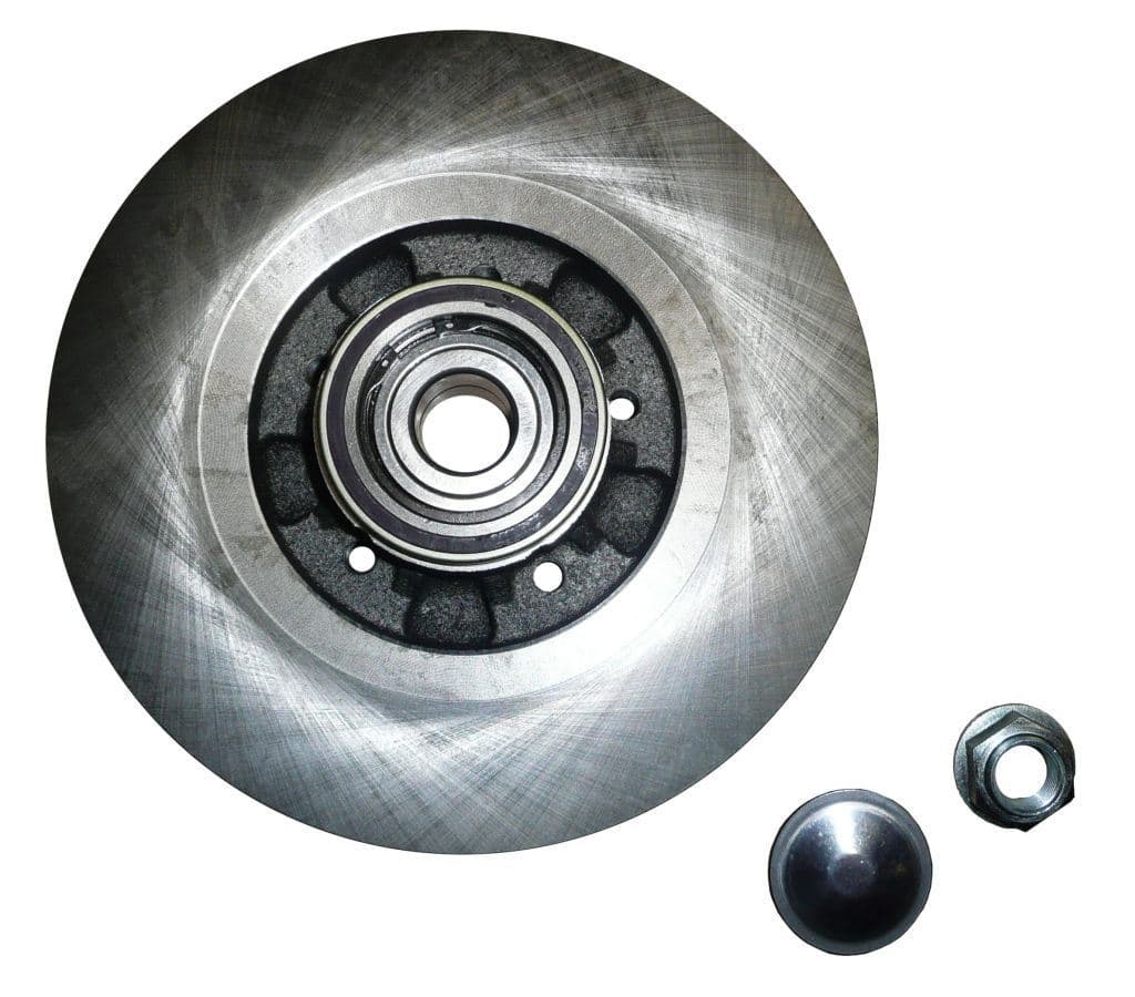 Bromsskiva - Renault Kangoo II, Bak från Autofrance