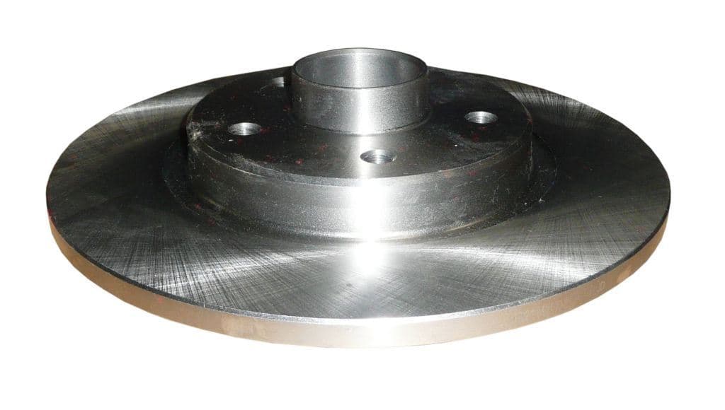 Bromsskiva - Renault Kangoo II, Bak från Autofrance - bild 4