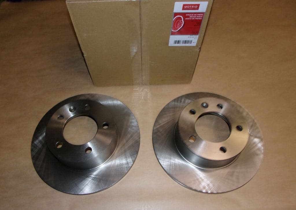 Bromsskiva - Renault Master III 2.3DCI, Bak från Autofrance