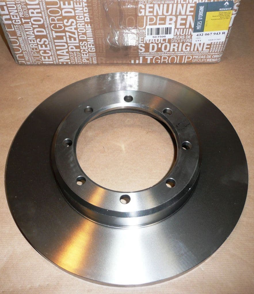 Bromsskiva - Renault Master III, Bak från Autofrance