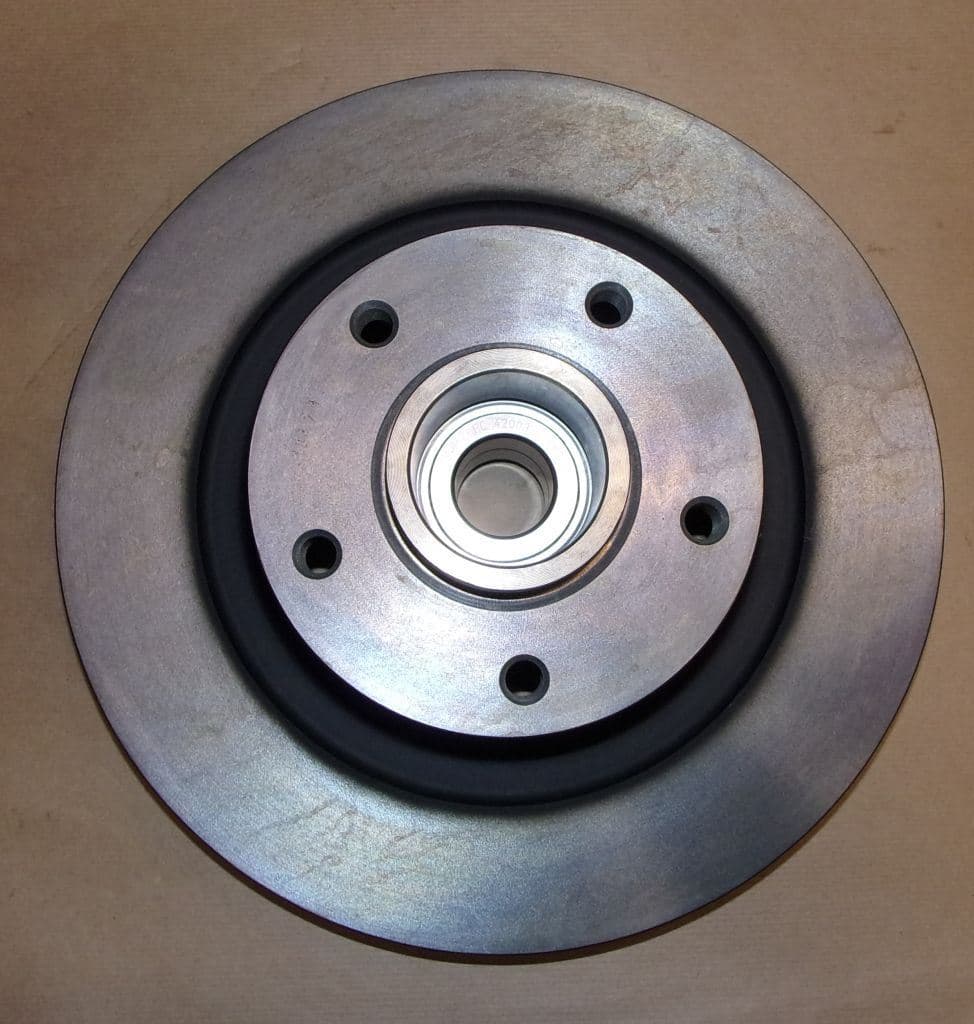 Bromsskiva - Renault Megane III, Bak från Autofrance - bild 2