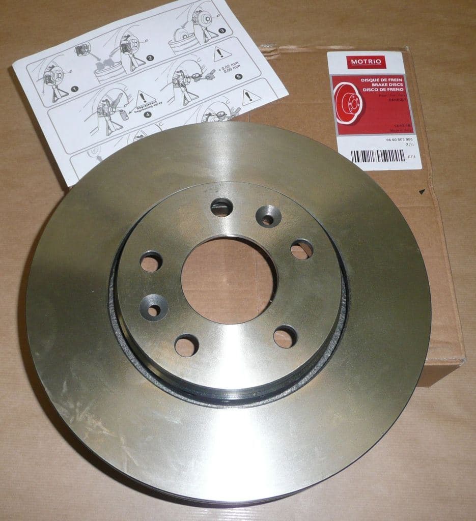 Bromsskiva - Renault Trafic III 1.6DCI 14>, Fram från Autofrance