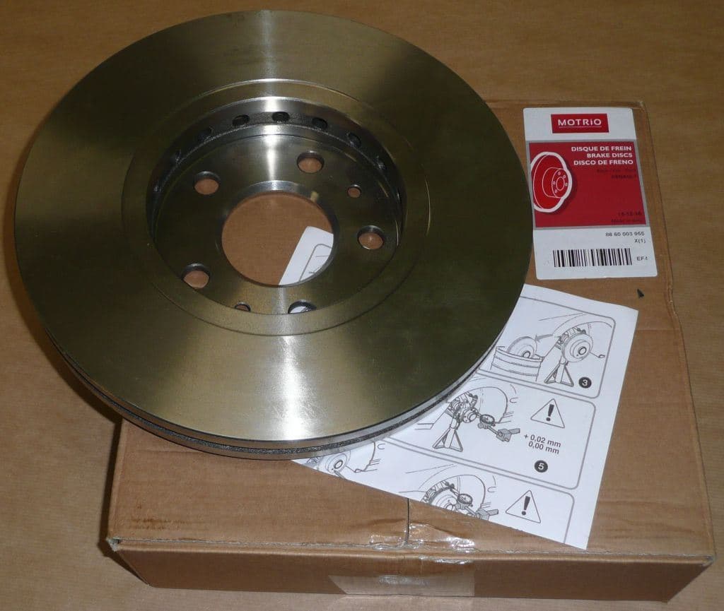 Bromsskiva - Renault Trafic III 1.6DCI 14>, Fram från Autofrance - bild 3