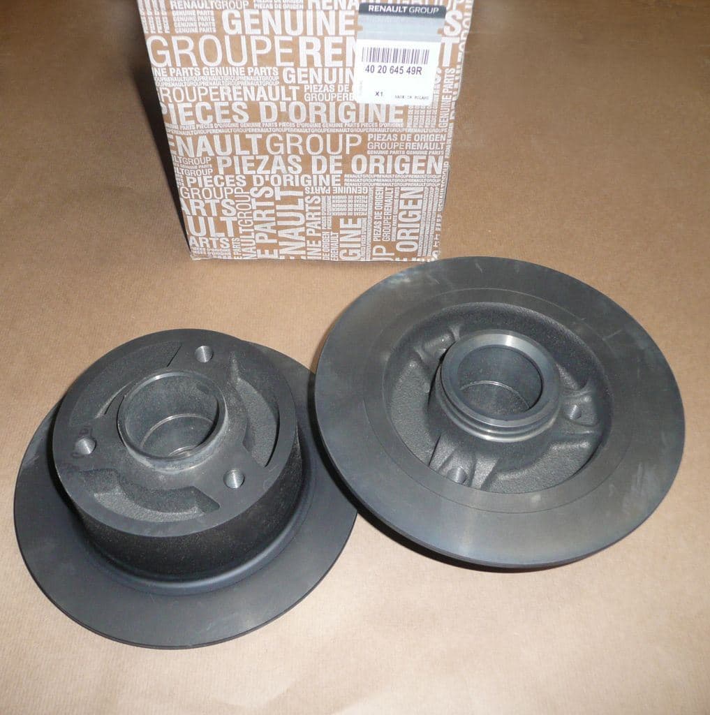 Bromsskiva - Renault Twizzy, Fram från Autofrance