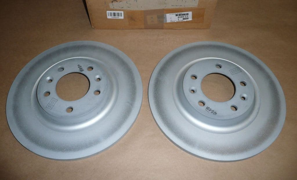 Bromsskiva Sats - Peugeot 407/508/607, Bak från Autofrance