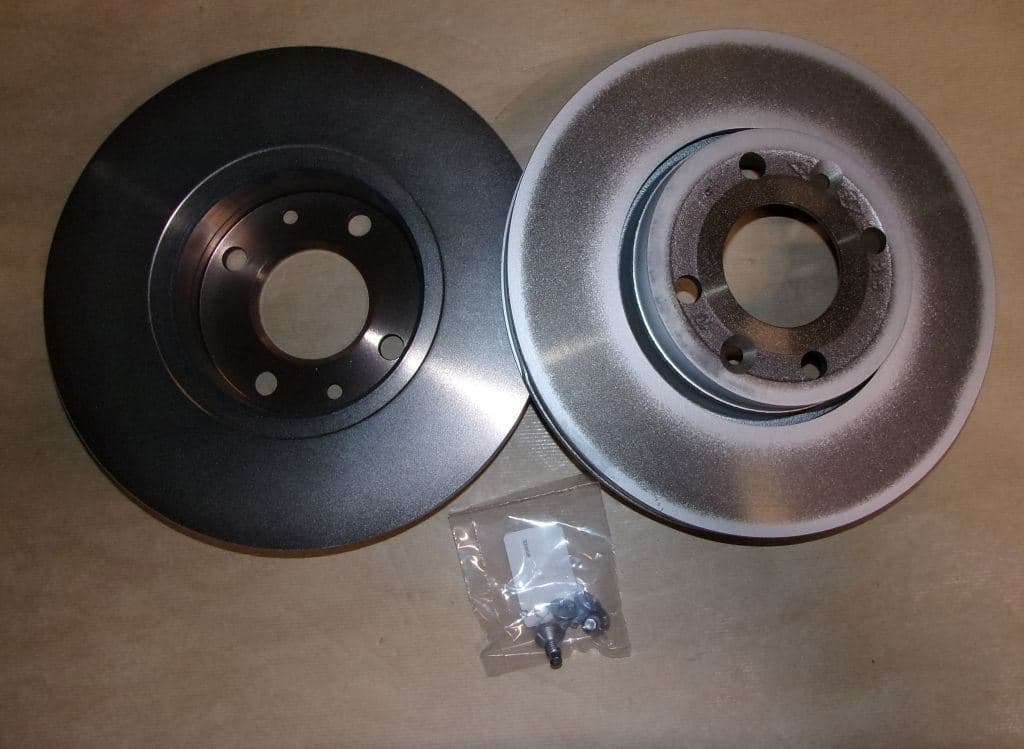 Bromsskiva Sats - Renault Clio III/Modus, Fram från Autofrance - bild 2