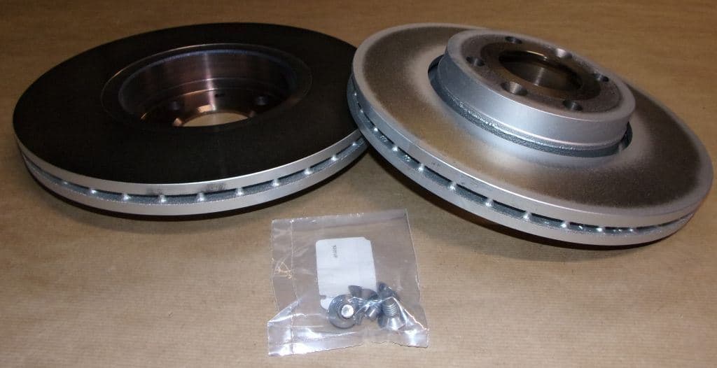 Bromsskiva Sats - Renault Clio III/Modus, Fram från Autofrance - bild 3